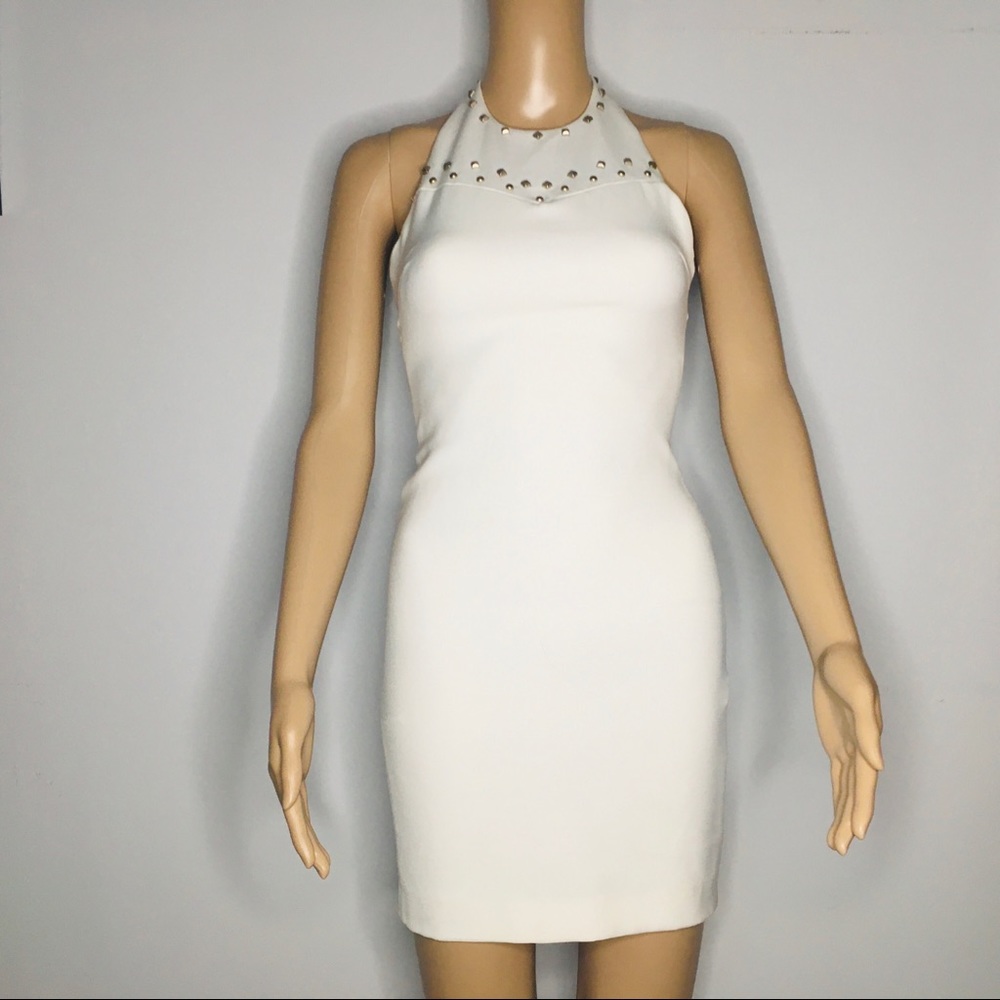 Zara Trafaluc mini halter dress